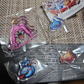 드래곤 퀘스트 미니 아크릴 블록 컬렉션 4종 세트