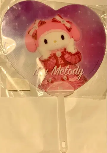 마이멜로디 클리어 부채 퓨로랜드 한정판 30주년 퍼레이드 산리오