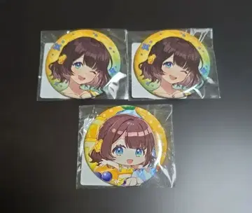 니지산지 DMM 스크래치 복권 시가 리코 캔뱃지