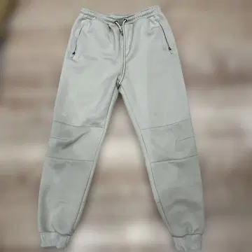 베이지 스웨트 팬츠 L