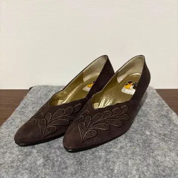 이탈리아제 [Morlacchi] 브라운 스웨이드 37