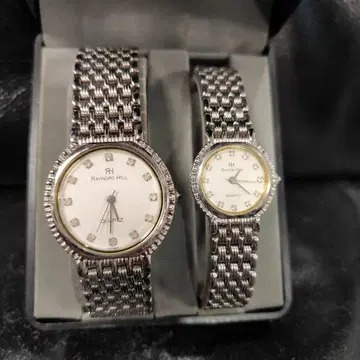 RAYNOND HILL 페어 쿼츠 손목시계