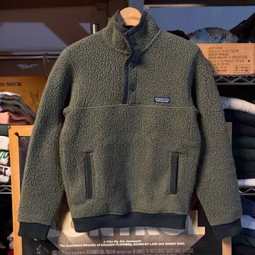 patagonia 파타고니아 플리스 풀오버 자켓 카키 올리브