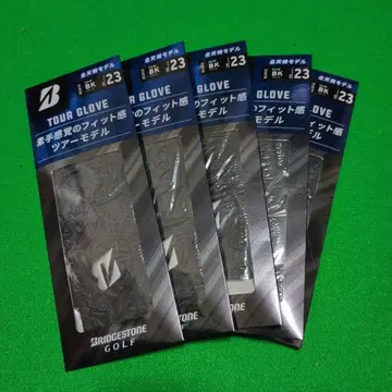 BRIDGESTONE TOUR GLOVE 블랙 23.5세트.
