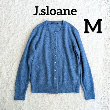 J.sloane 제이슬로우 니트 가디건 리버티 버튼 파랑
