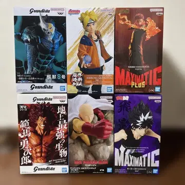 최신 프라이스 피규어 6체 세트 주술회전 괴수8호 외