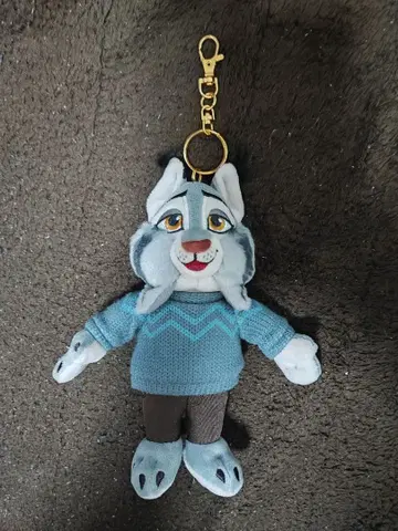 파우버트 주토피아2 봉제 인형 키링