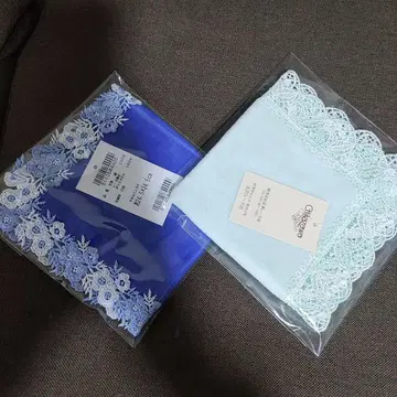 치카자와 레이스 손수건