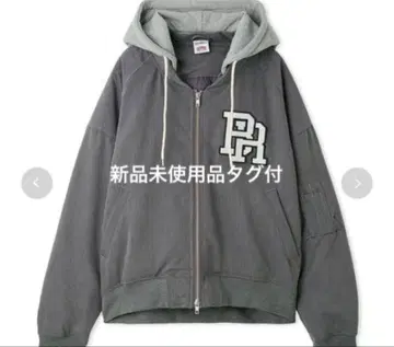 SNIDEL [NUTMEG] 콜라보 후드 부착 MA-1