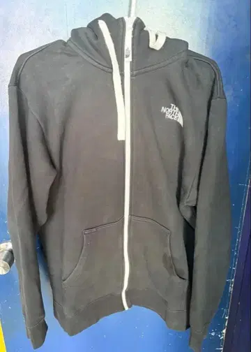 THE NORTH FACE 블랙 풀 지퍼 후디 L 사이즈