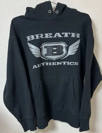BREATH 블랙 후드티 M 사이즈 BADHOP