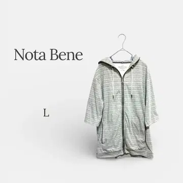 노타 베네 Nota Bene 남성용 후드티 캐주얼 내추럴 L