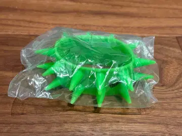 사바 시스터 가시 가시 팔찌 형광 그린 러버 밴드 라바반