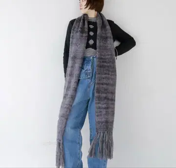 새상품 그라데이션 볼륨 머플러