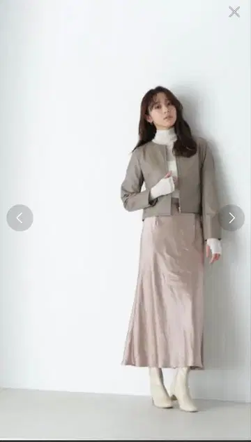 인조 가죽 풀오버