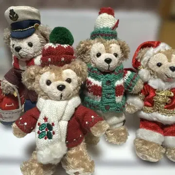 TDS 더피 봉제 인형 배치 4개 세트