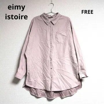 0486 eimy istoire 오버 사이즈 셔츠 FREE