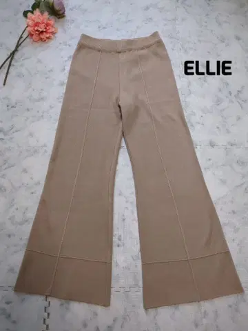 ELLIE 엘리 와이드 니트 팬츠