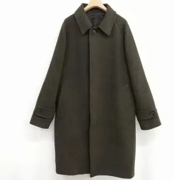 UNIQLO 유니클로 싱글 브레스티드 코트 스탠다드 칼라 S