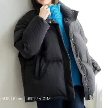 Ungrid 미들 기장 루즈 실루엣 다운 S 사이즈