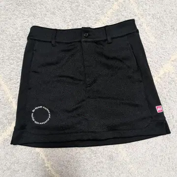 [ 새상품 ] 블랙 스트레치 큐롯 스커트 여성용 골프웨어