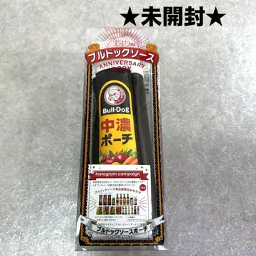 [ 미개봉 ] 불독 소스 중농 파우치 120TH