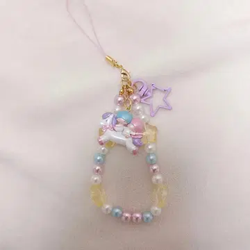 키키라라 폰 스트랩 유니콘 리틀트윈스타 50주년