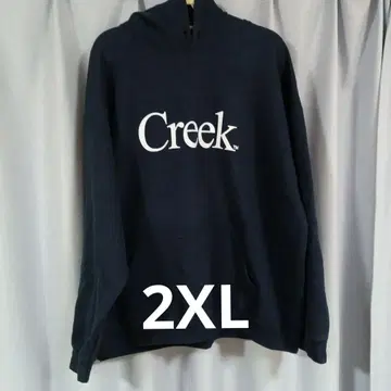 Creek 후드티 2XL 네이비