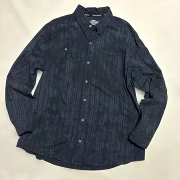 할리데이비슨 긴팔 셔츠 XL 스트라이프