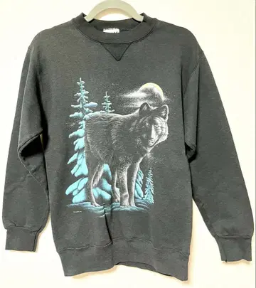 [ 레어 ] 해외 구제 의류 남성용 트레이닝복 울프 빈티지 미국제 90s