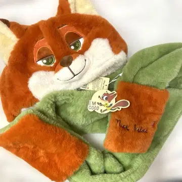 주토피아 닉 가면 머플러