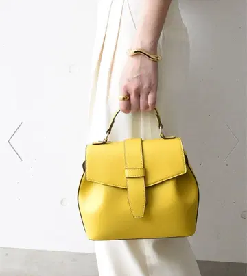 styiro/벨트 플랩 2WAY 숄더 핸드백/S 사이즈