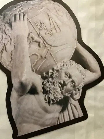 천공의 아틀라스 이탈리아관의 지보 엽서 3매 세트