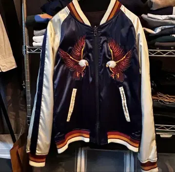 잭로즈 스카잔 리버서블 남성용 L 사이즈 블루 화이트