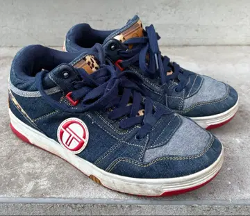 Sergio Tacchini 한정판 데님 스니커즈 26.5cm
