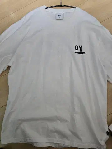 OY 화이트 롱 T 사이즈 1