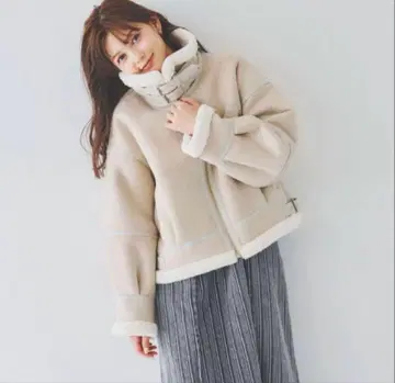 [ dazzlin ] 보아 컴팩트 숏 블루종