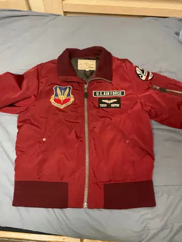 VIREX MA-1 플라이트 자켓 미국 공군 70주년 기념 모델