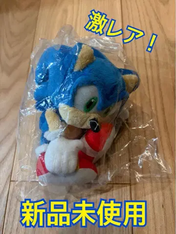 [ 미사용 새상품 ] 빈티지 초레어 소닉 ( S ) 봉제 인형
