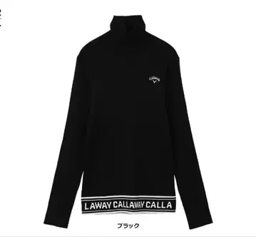 캘러웨이 블랙 터틀넥 스웨터 LL 새상품 택 포함