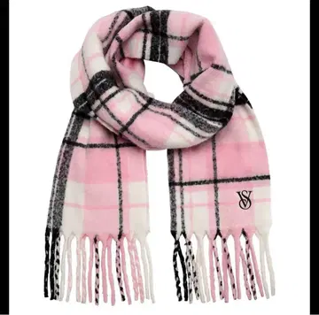 빅토리아시크릿 머플러 핑크 체크 완판템