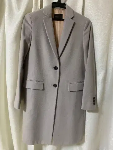 TOMORROWLAND 그레이 체스터 코트