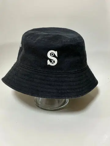 90s 화이트 양말 버킷 햇 빈티지