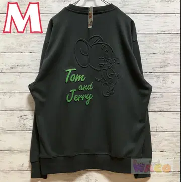 톰과 제리 남성용 트레이닝복 엠보싱 M
