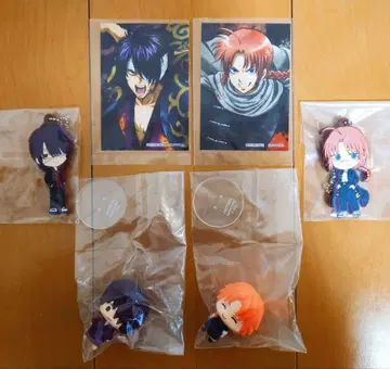 은혼 초코링 마스코트 제일복권 러버 참 타카스기 신스케 카무이 세트