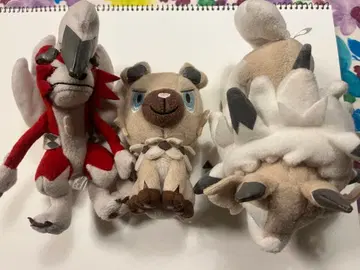 포켓몬 봉제 인형 3체 세트