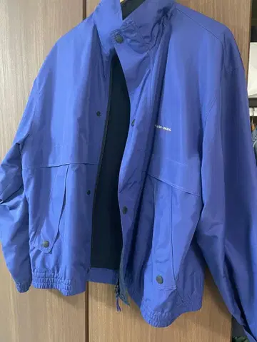 POLO BI-WAY 나일론 자켓 보라색 LL