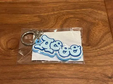 Aooo Aooo 러버 키체인 러버 키링 스카이블루 블루