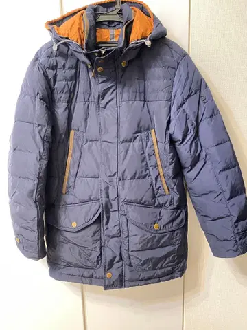 CALAMAR 다운 코트 자켓 네이비