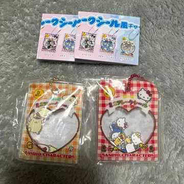 산리오 캐릭터즈 바스락 프레이크 씰풍 참